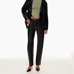 Aritzia Melina Vegan Leather Pants